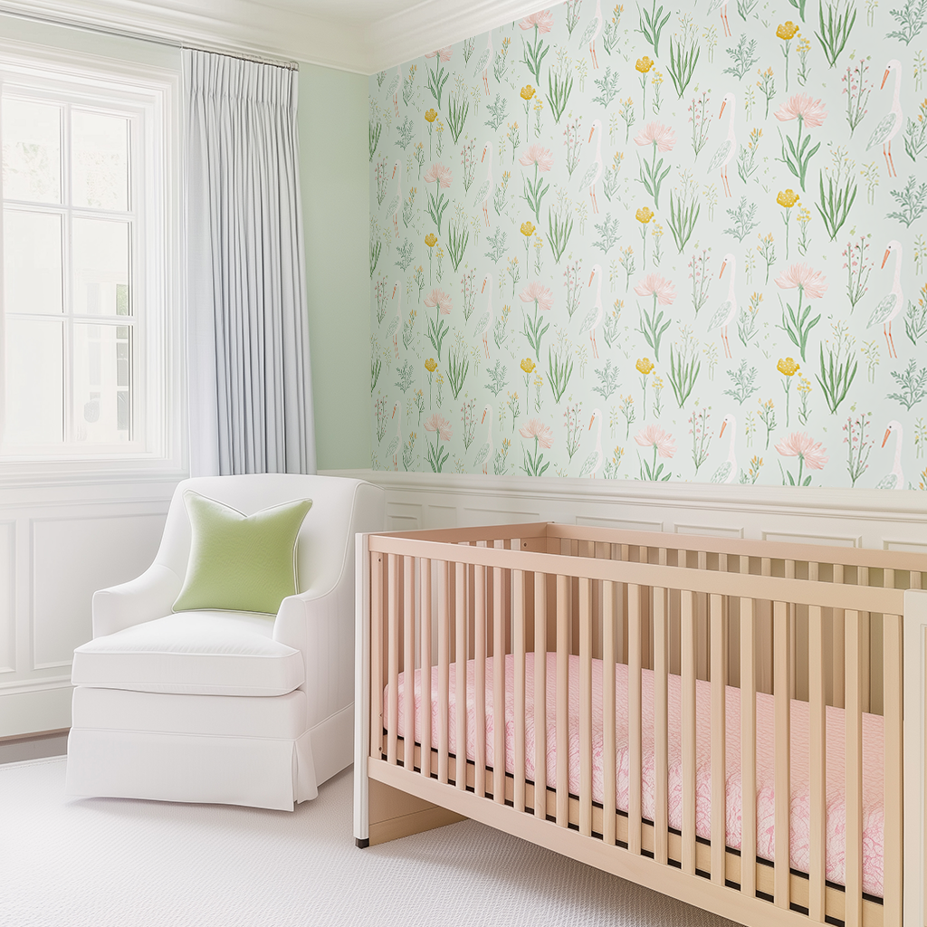 Willow Wading Wallpaper