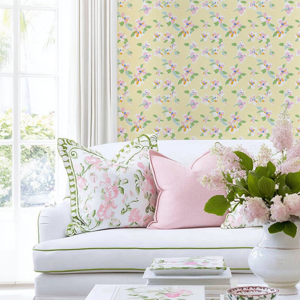 Lemon Meringue Wallpaper