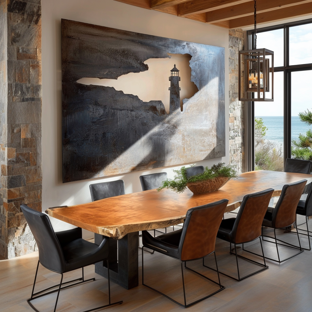 The Lighthouse - Metal Wall Art