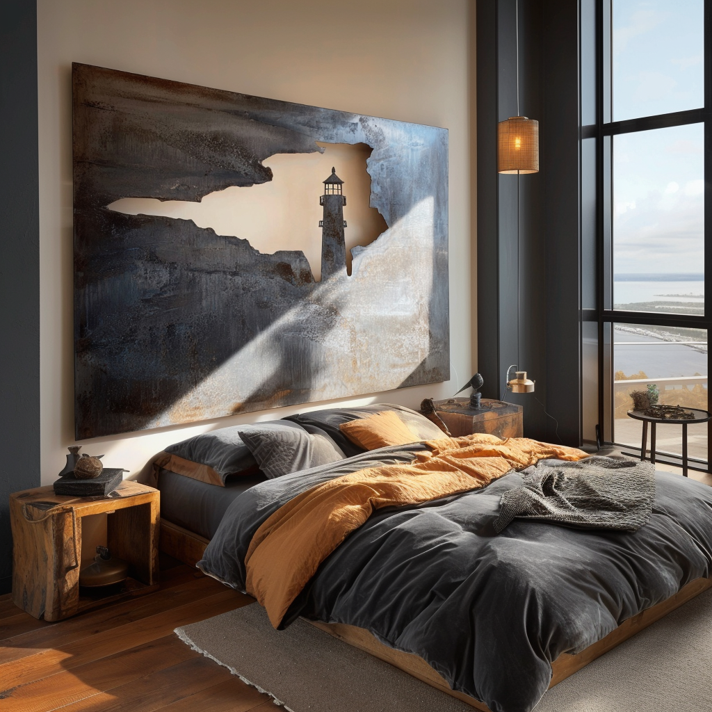 The Lighthouse - Metal Wall Art