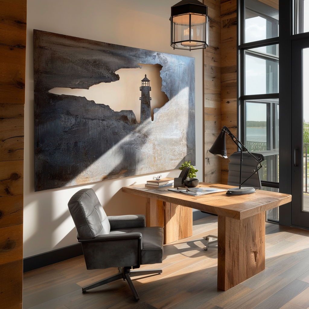 The Lighthouse - Metal Wall Art