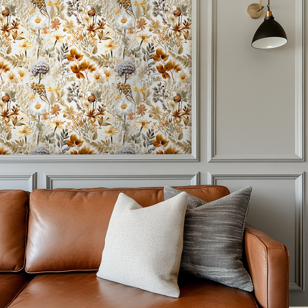 Luna Floral Wallpaper