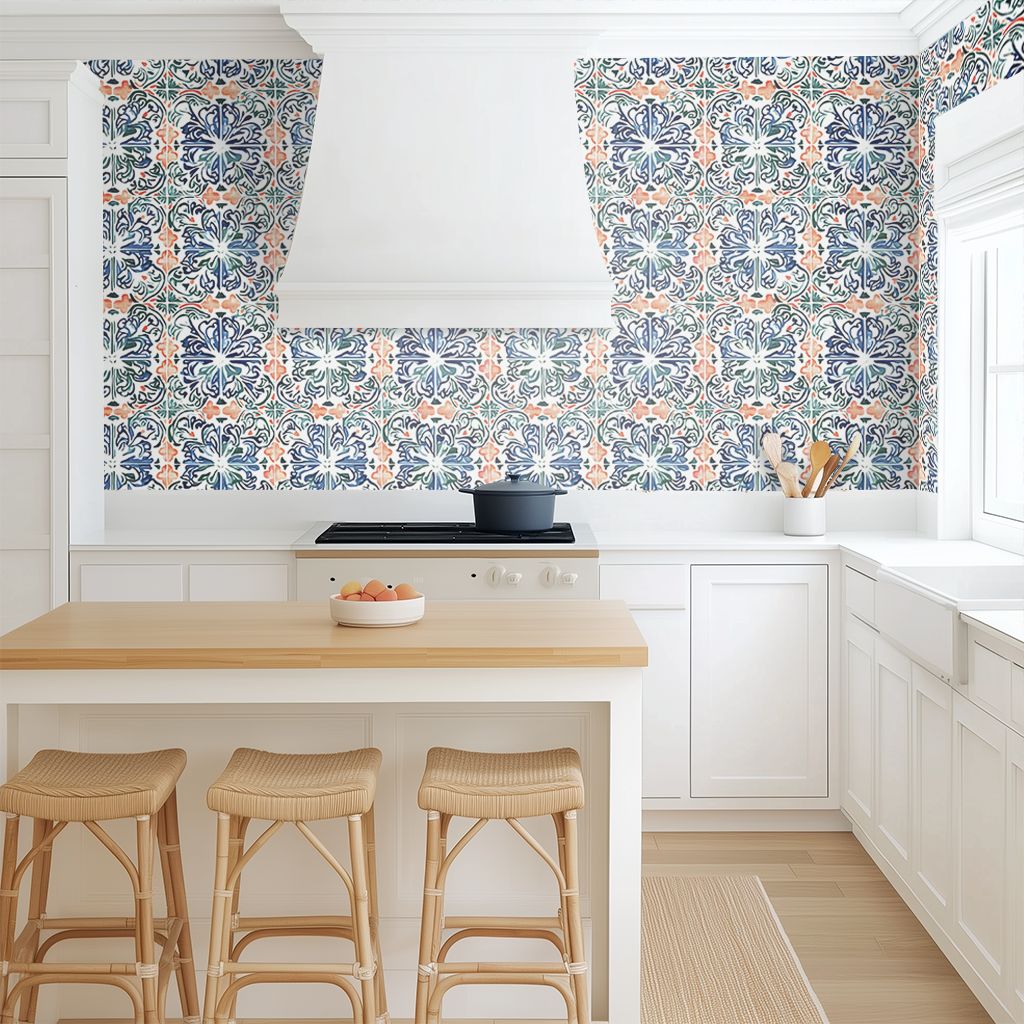 Mediterranean Tile Wallpaper