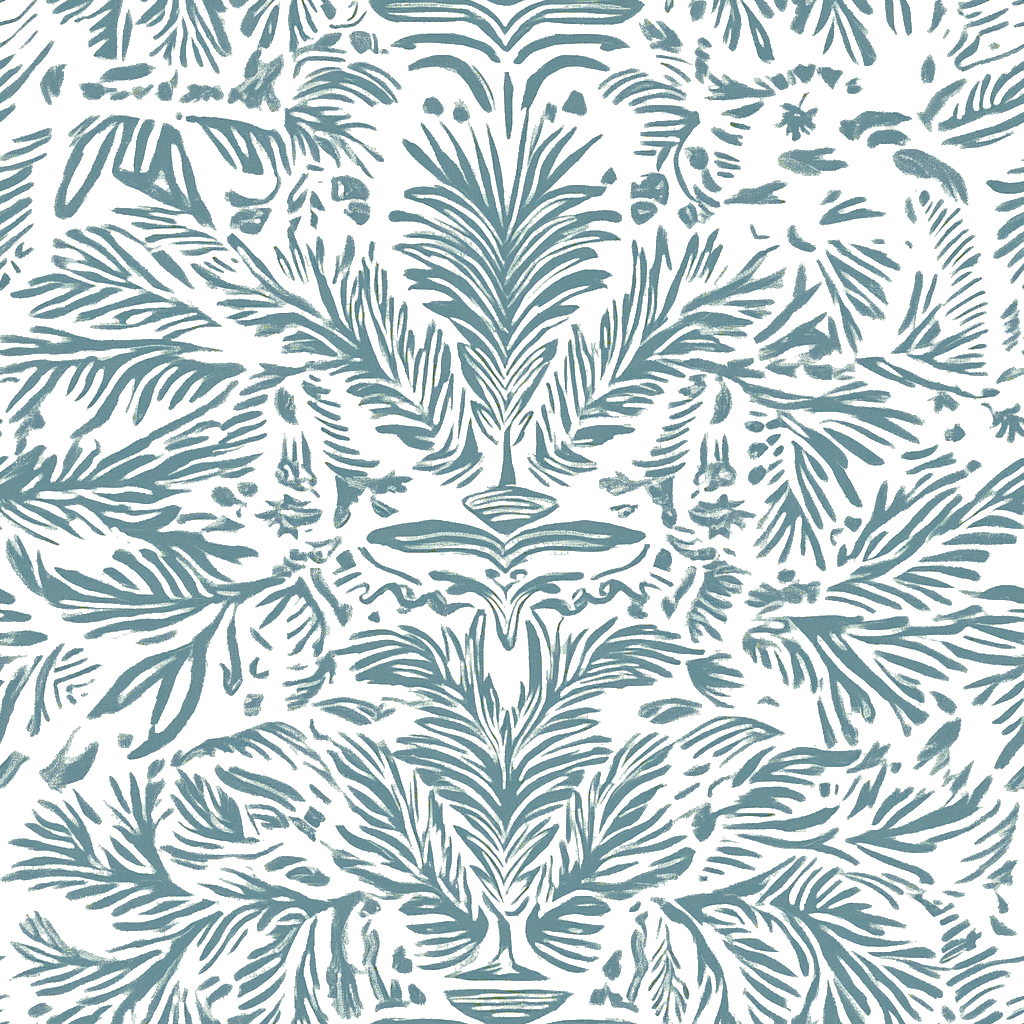 Miss Magnolia Blue Wallpaper