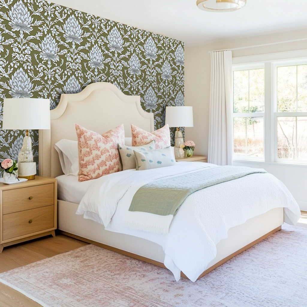 Olive Fancy Wallpaper