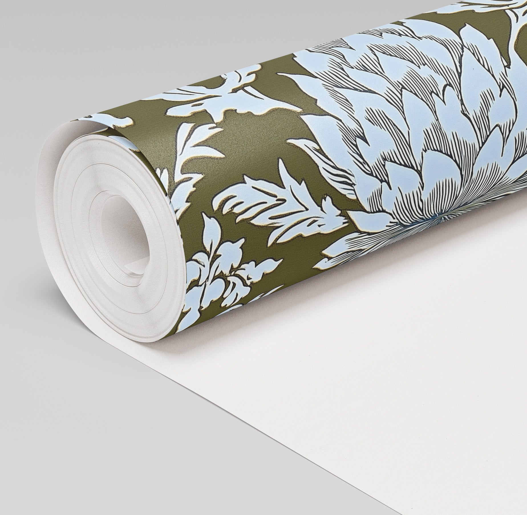 Olive Fancy Wallpaper