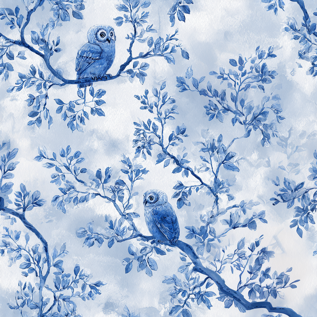 Owl at Dusk Wallpaper