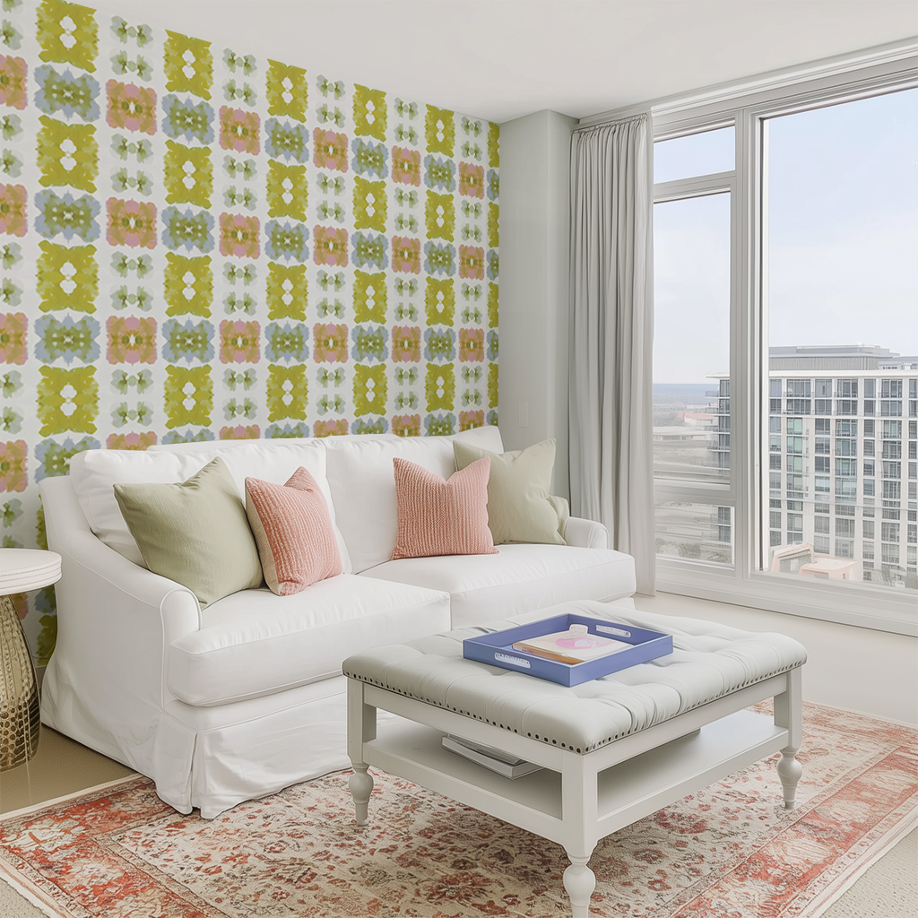 Pastel Loom Wallpaper