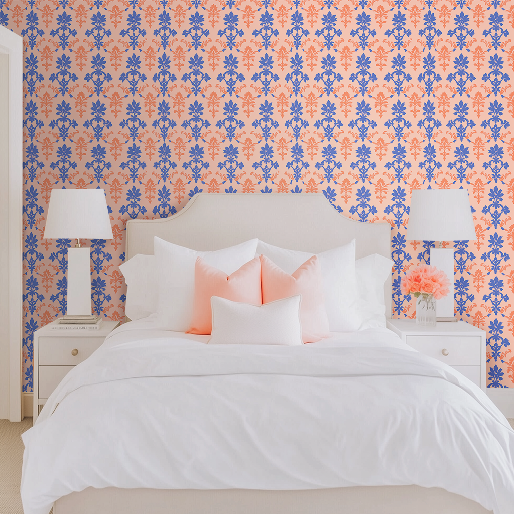 Peachy Elegance Wallpaper