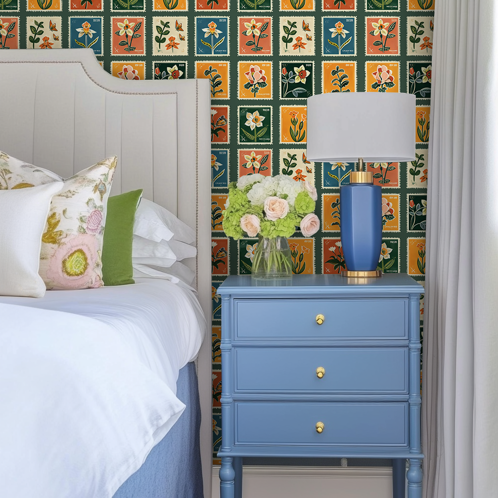 Penelope's Postage Wallpaper