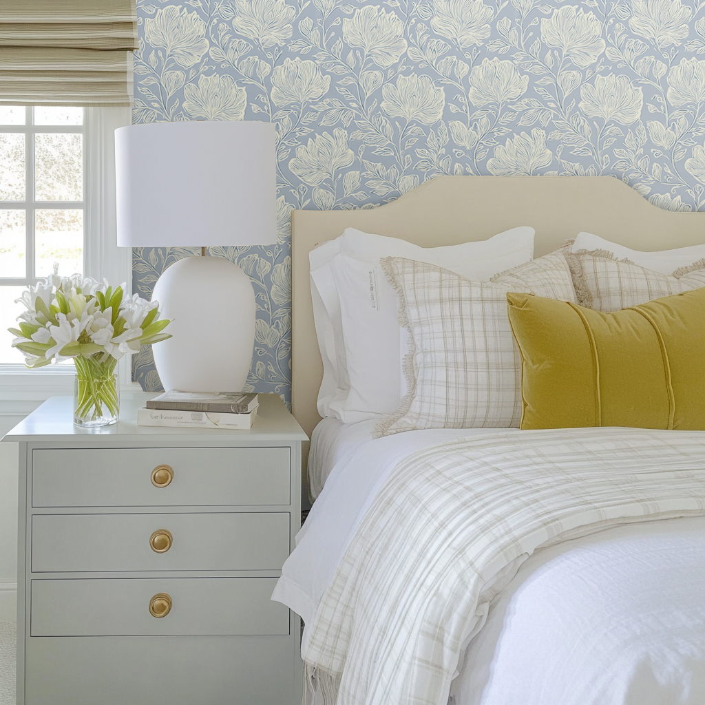 Muted Periwinkle Wallpaper