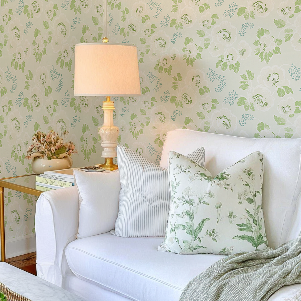 Pistachio Petals Wallpaper