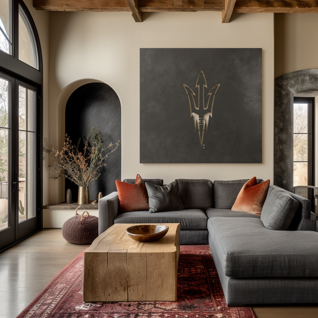 The Pitchfork - Metal Wall Art - Square Forge