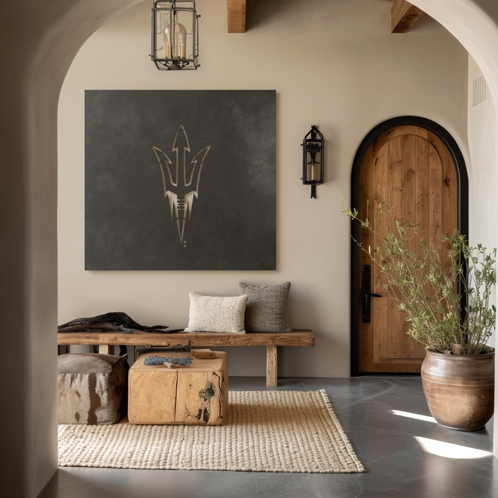 The Pitchfork - Metal Wall Art - Square Forge