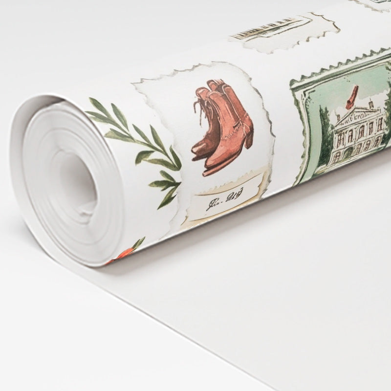 Postcards from Paris Wallpaper