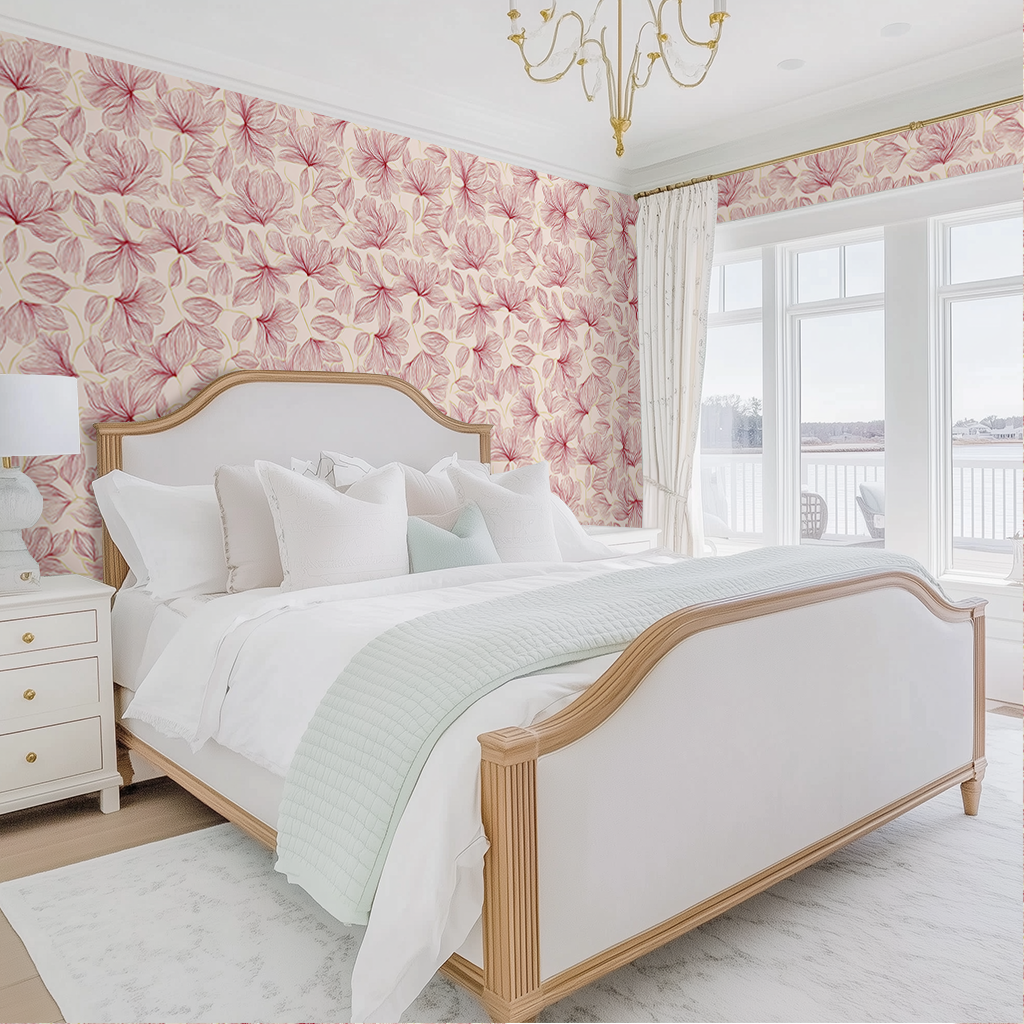 Raspberry Mist Wallpaper