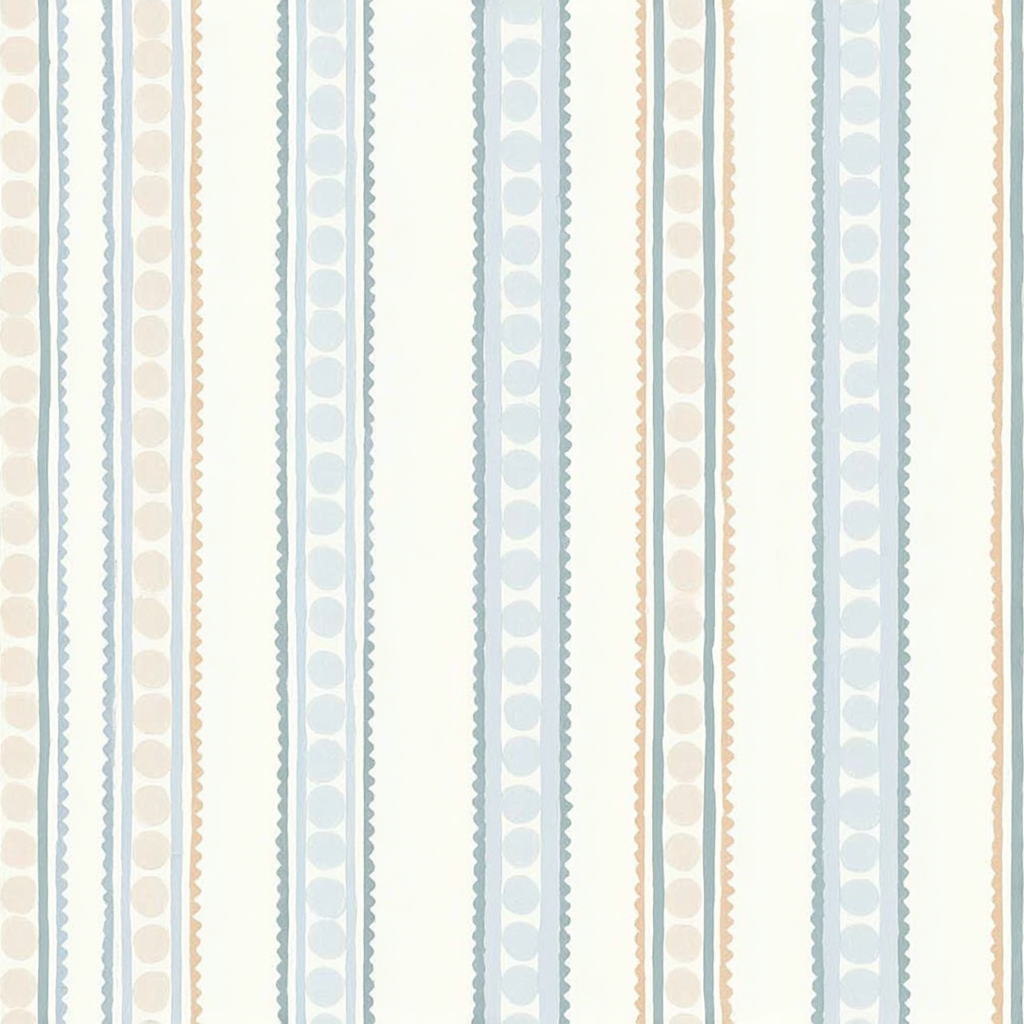 Ribbon Rows Wallpaper