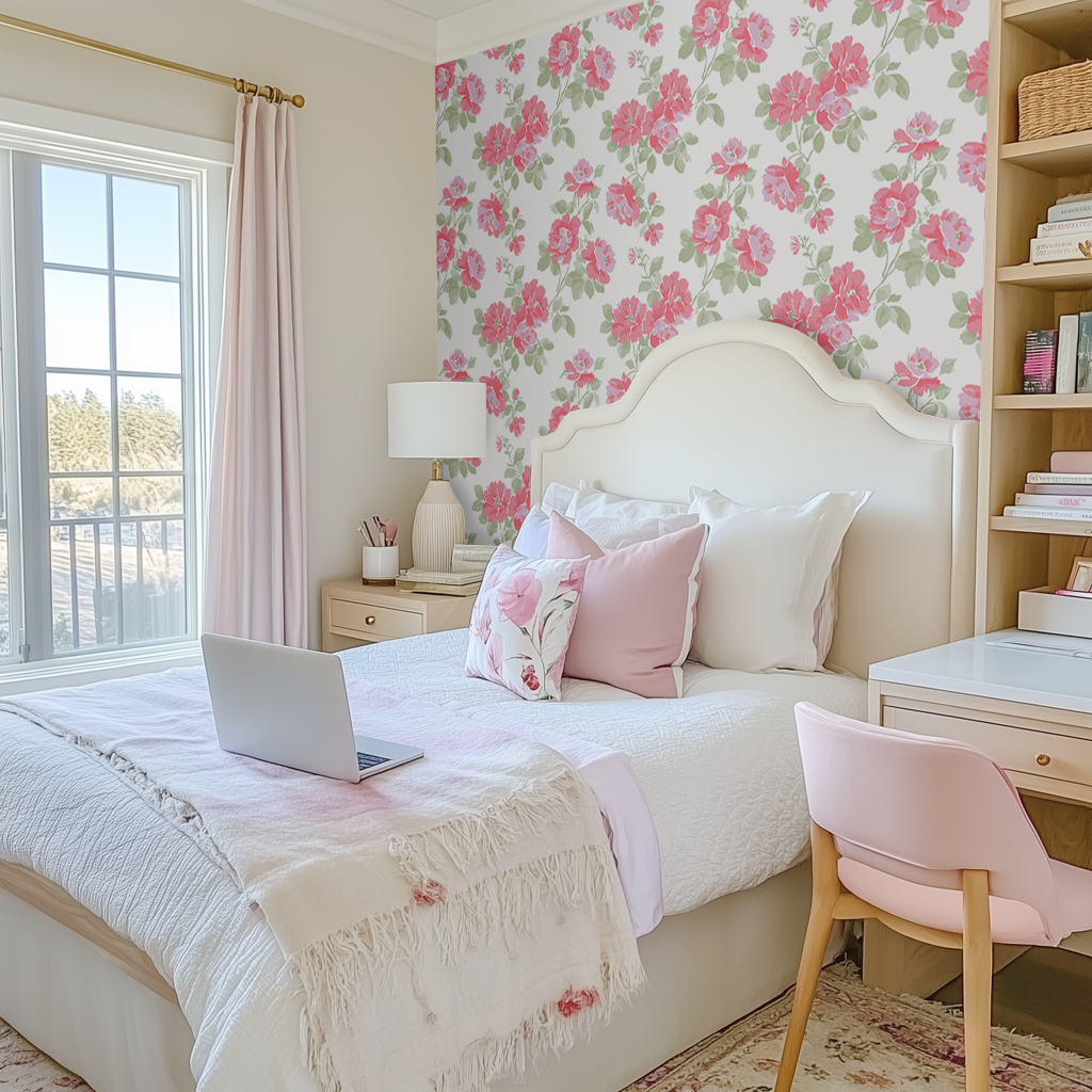 Rosewood Cottage Wallpaper