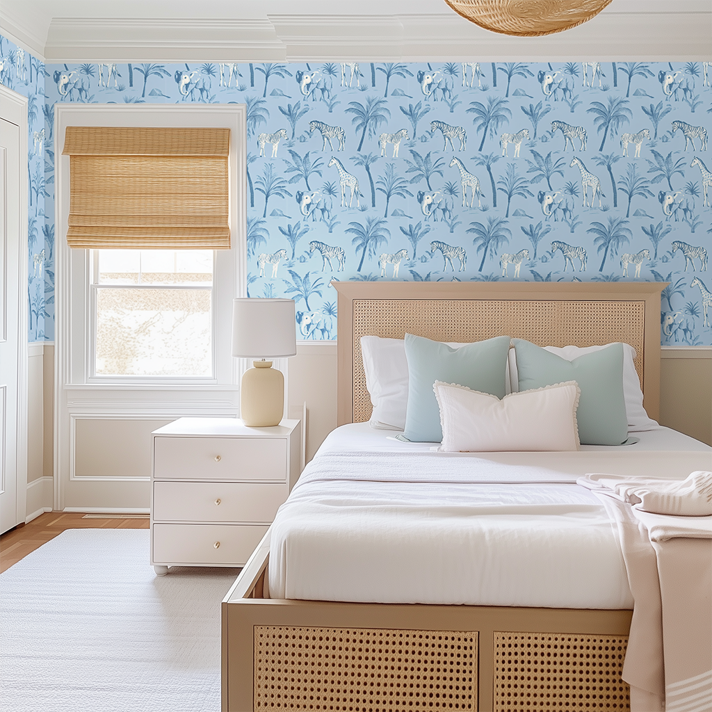 Vintage Safari Wallpaper