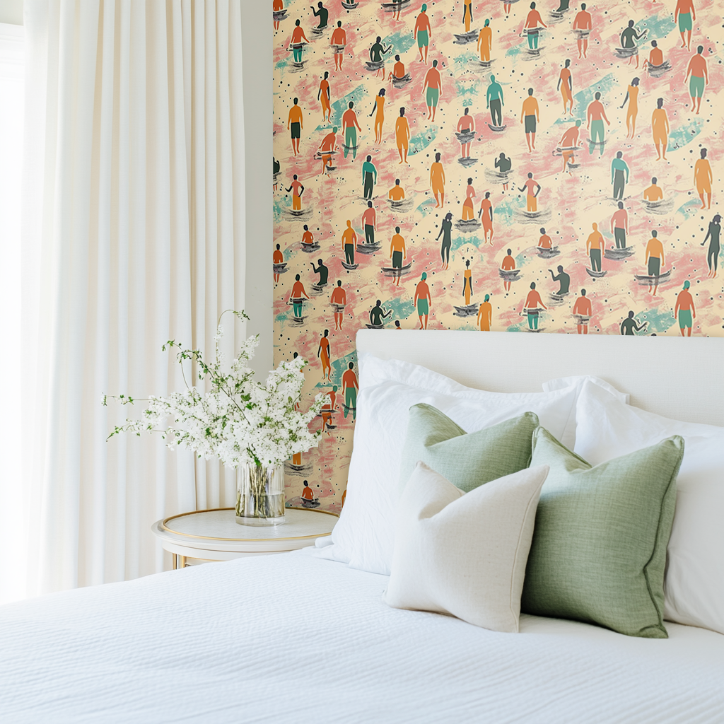 Sandy Shores Gathering Wallpaper