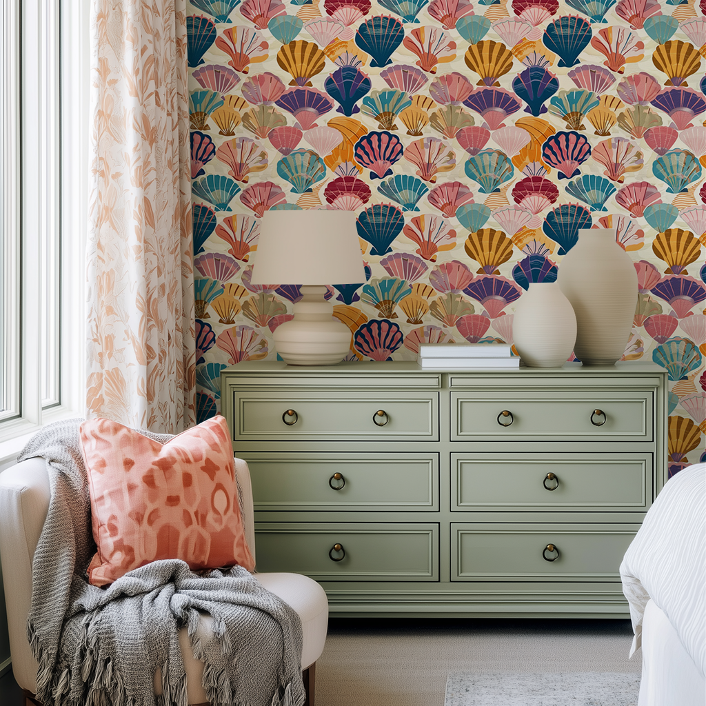 Seraphina's Seashell Sonata Wallpaper