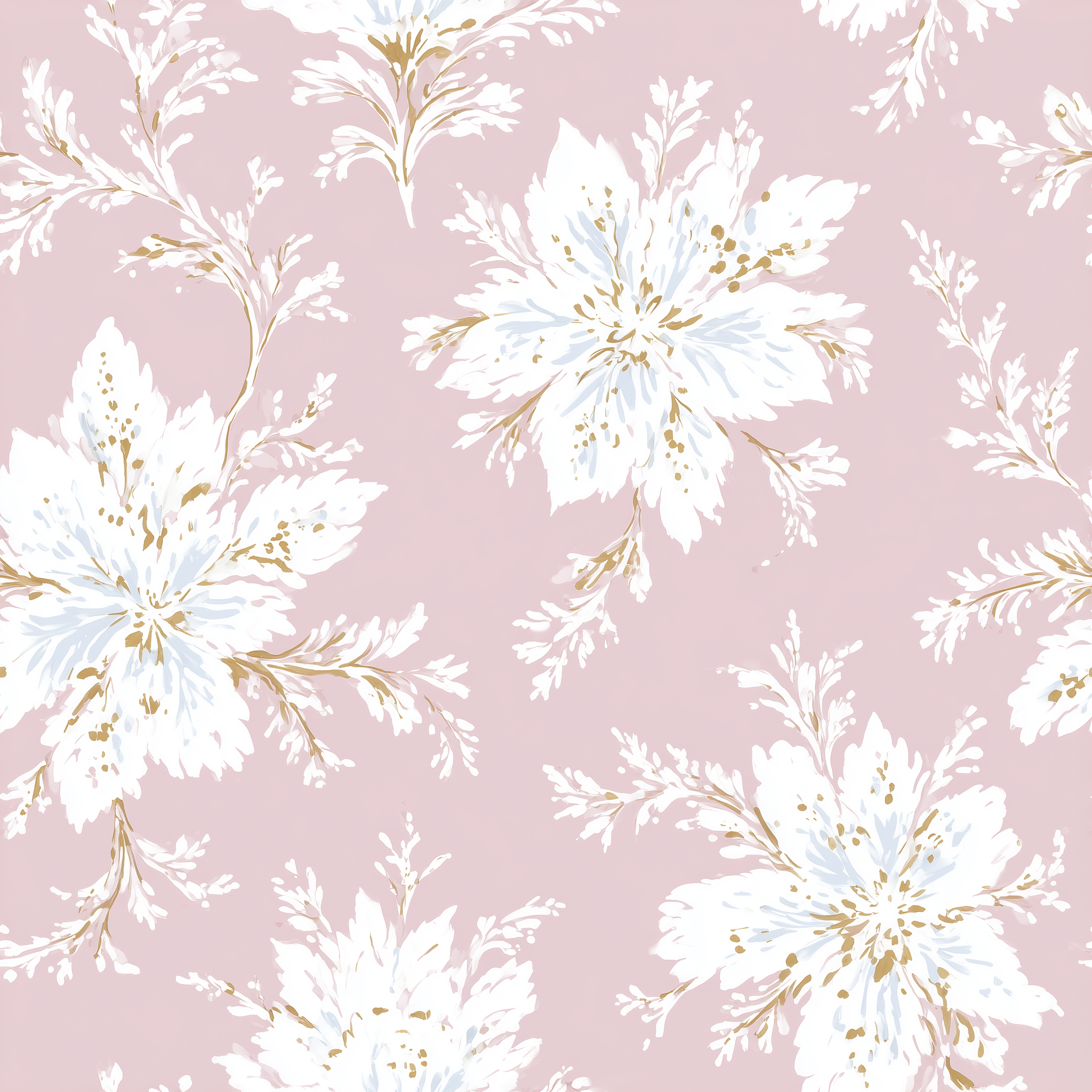Sugarplum Petals Wallpaper