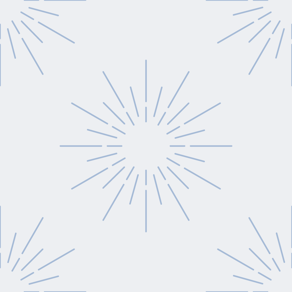 Sunburst on Blue Wallpaper