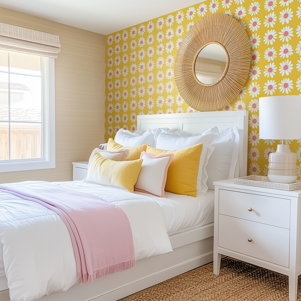 Sunshine Daisies Wallpaper