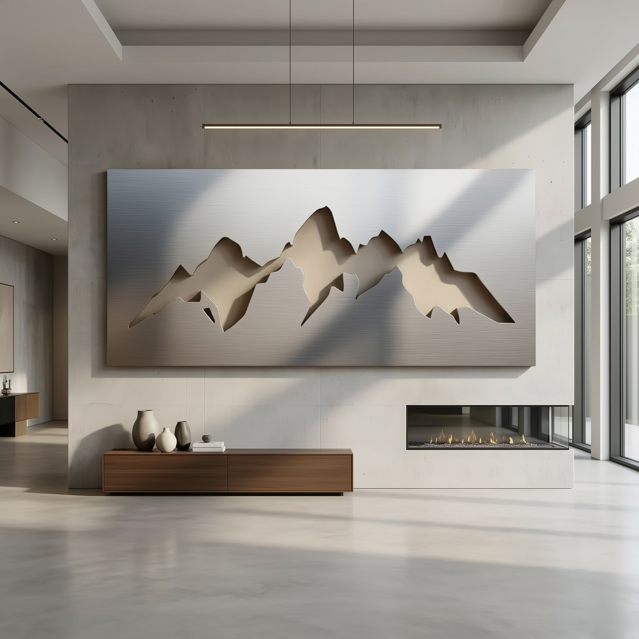 The Sierra - Metal Wall Art