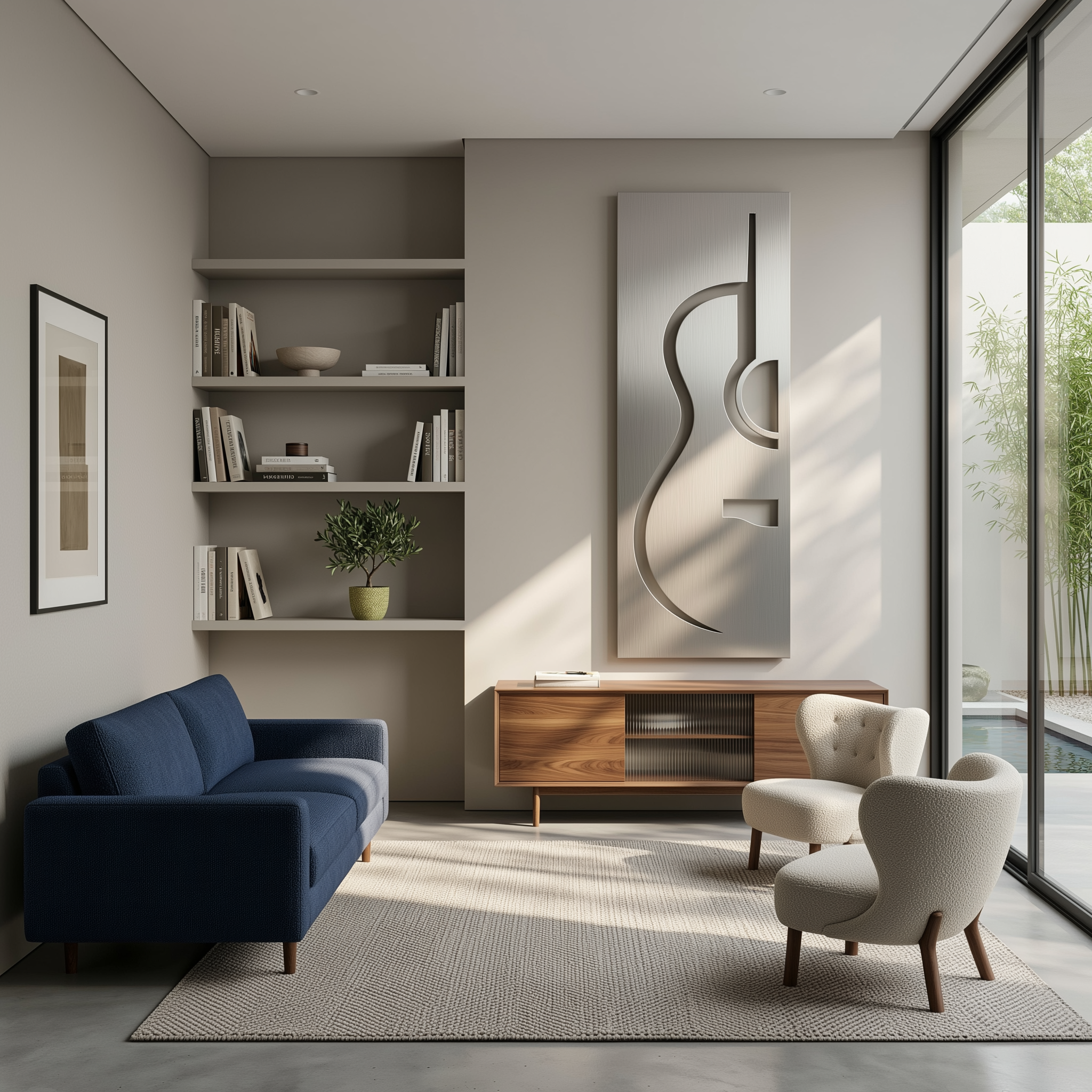 The Strum - Metal Wall Art