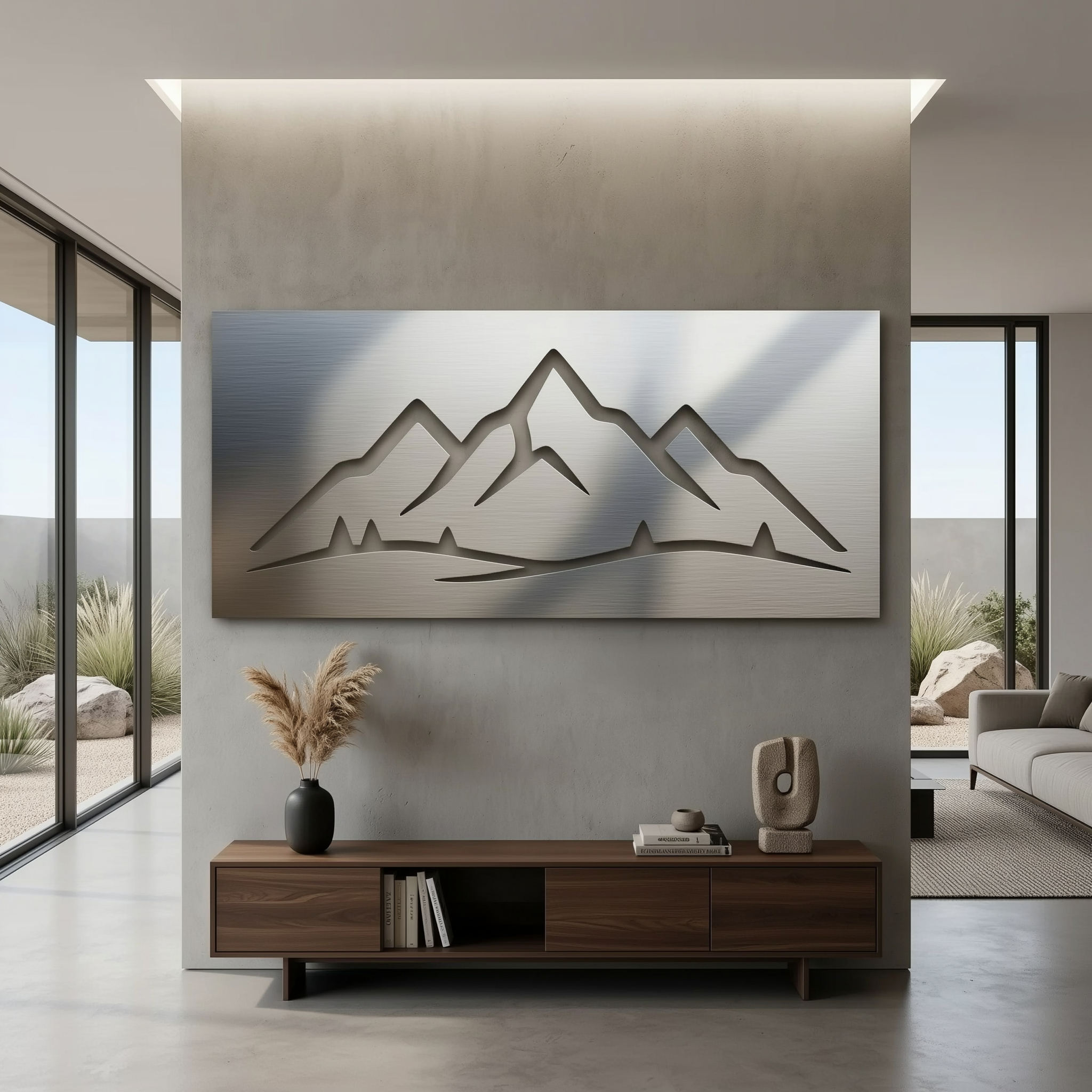 The Triad - Metal Wall Art