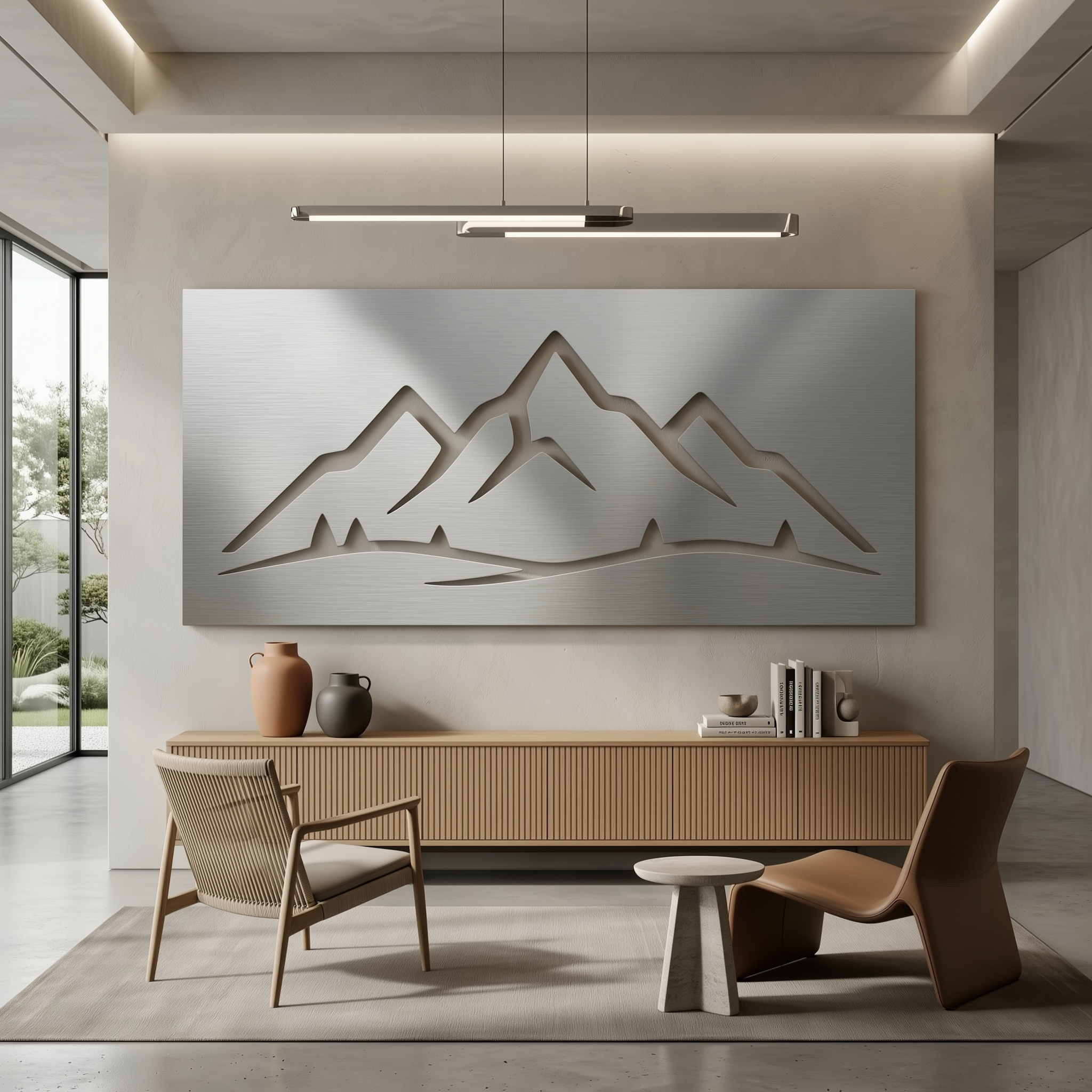 The Triad - Metal Wall Art