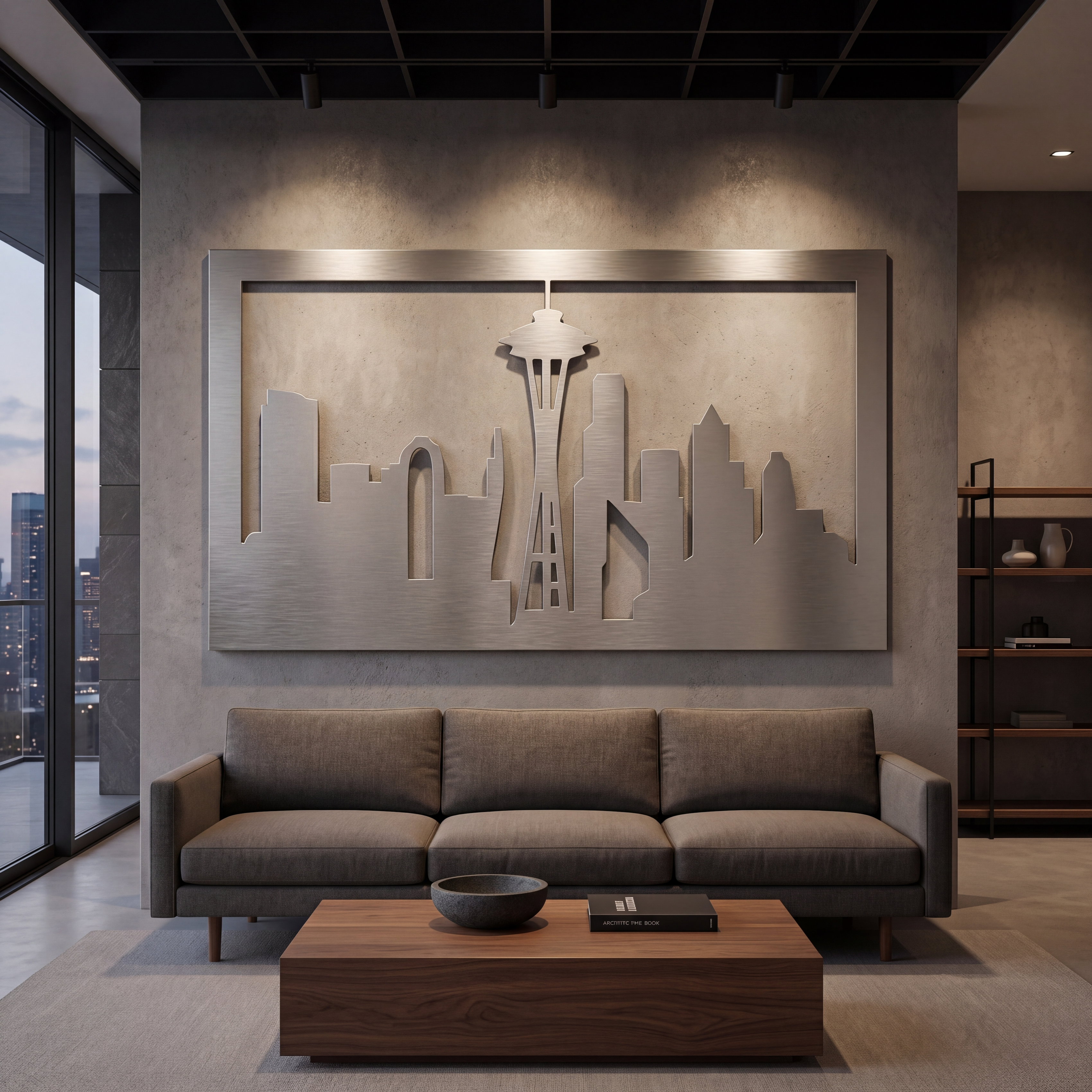 The Emerald City - Metal Wall Art