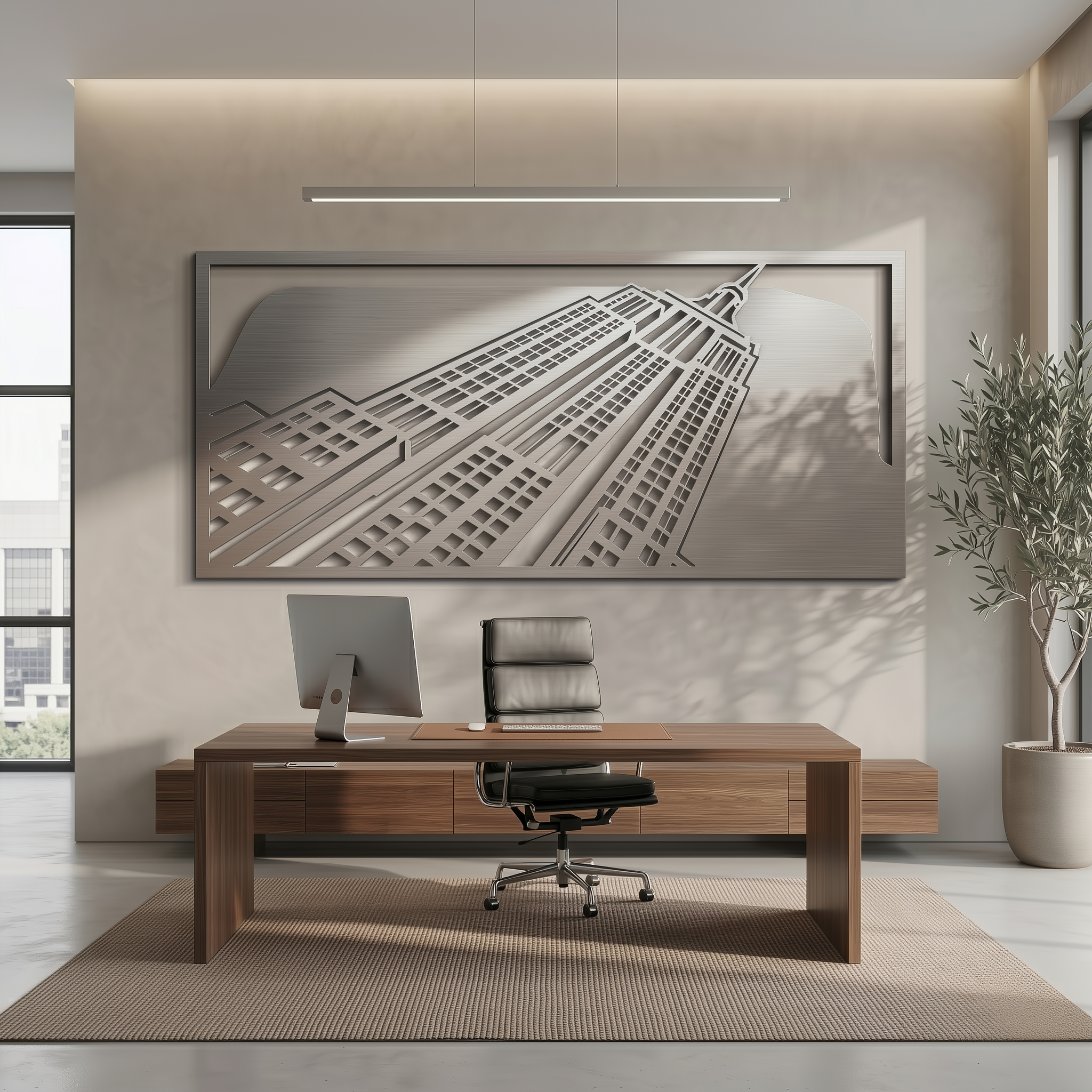 The Empire State Building - Metal Wall Art