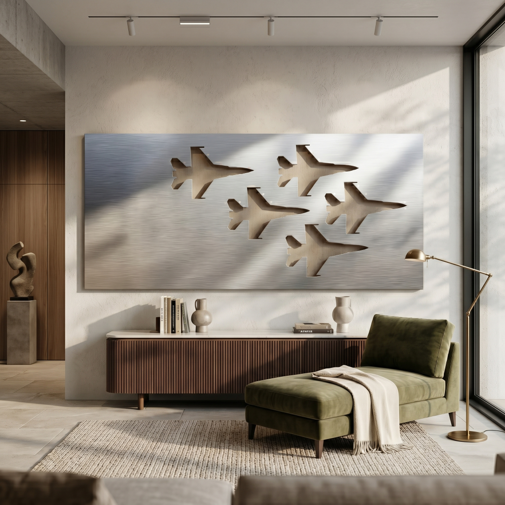 The Fleet - Metal Wall Art