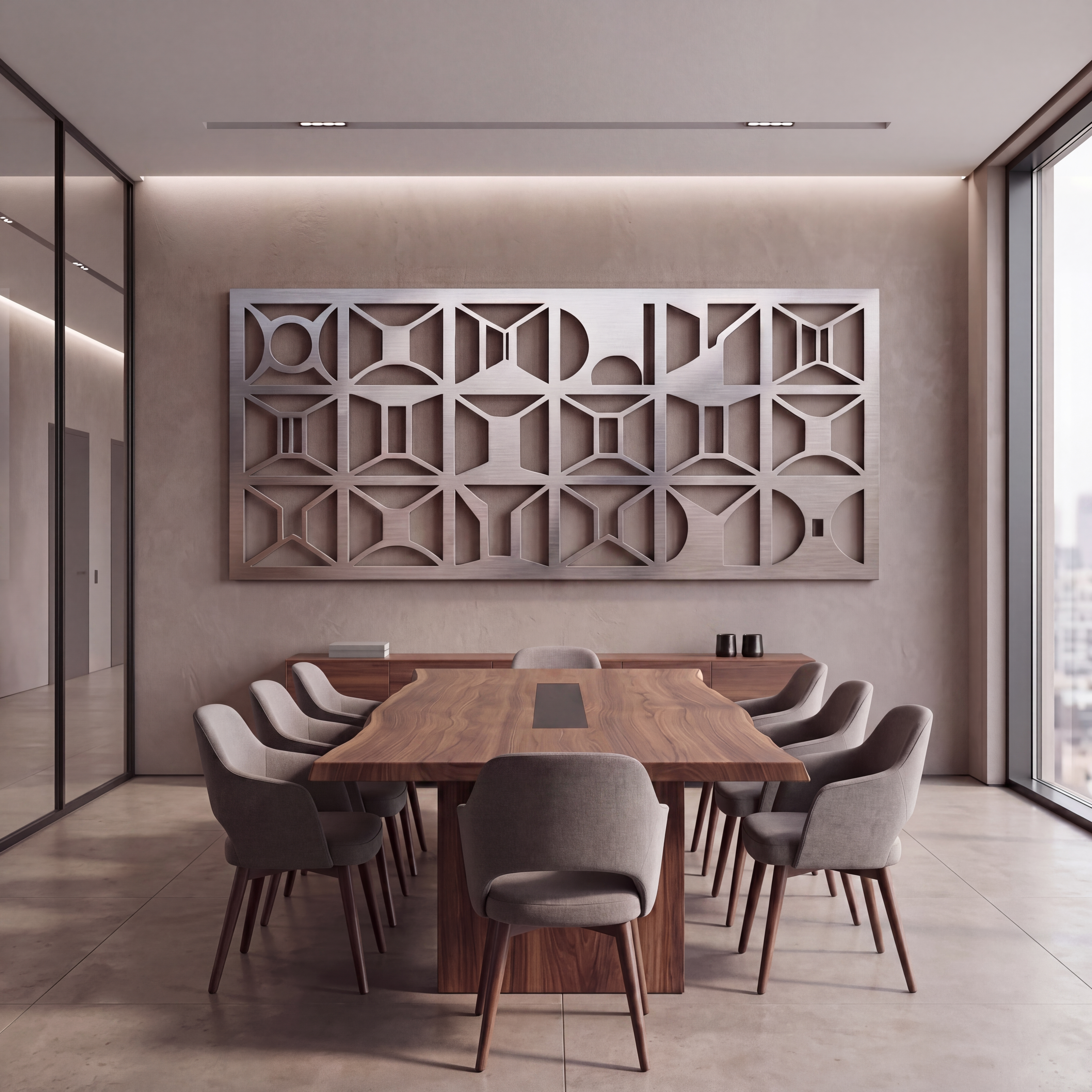 The Framework - Metal Wall Art