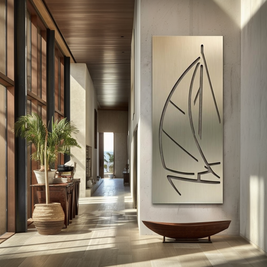The Open Sail - Metal Wall Art