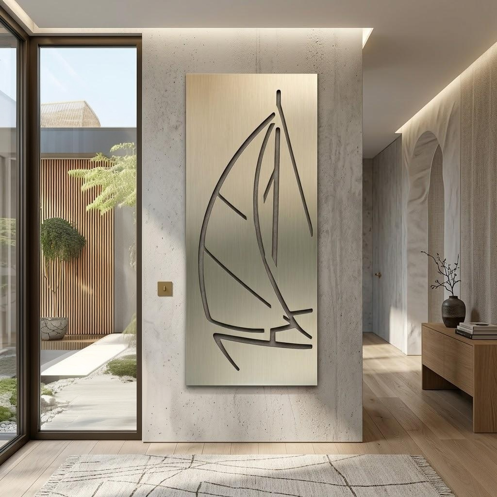 The Open Sail - Metal Wall Art