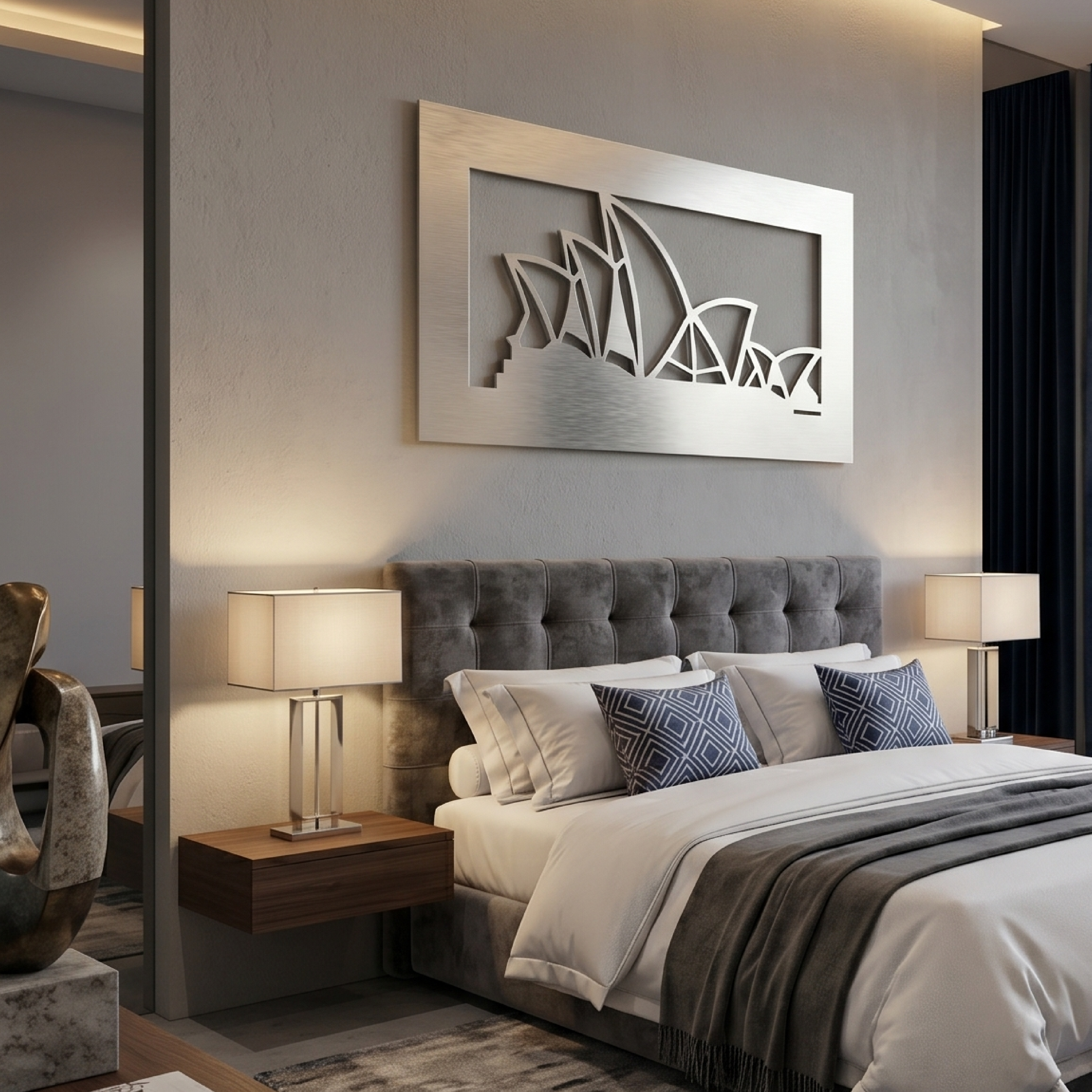 The Opera House - Metal Wall Art