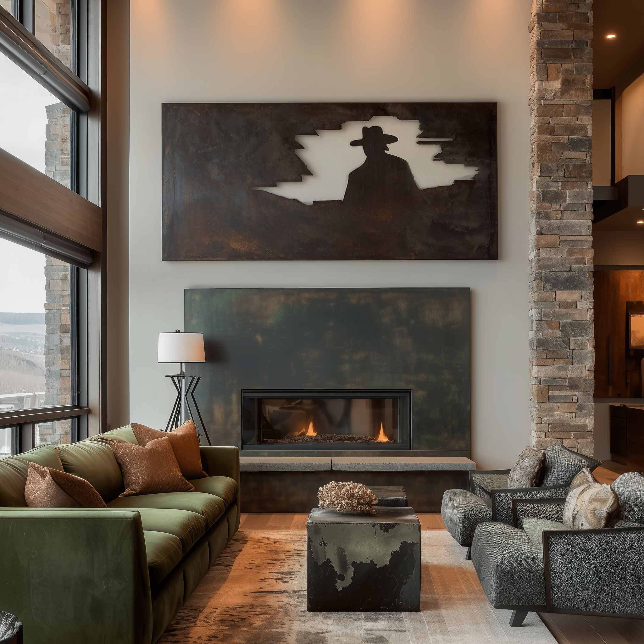 The Outlander - Metal Wall Art