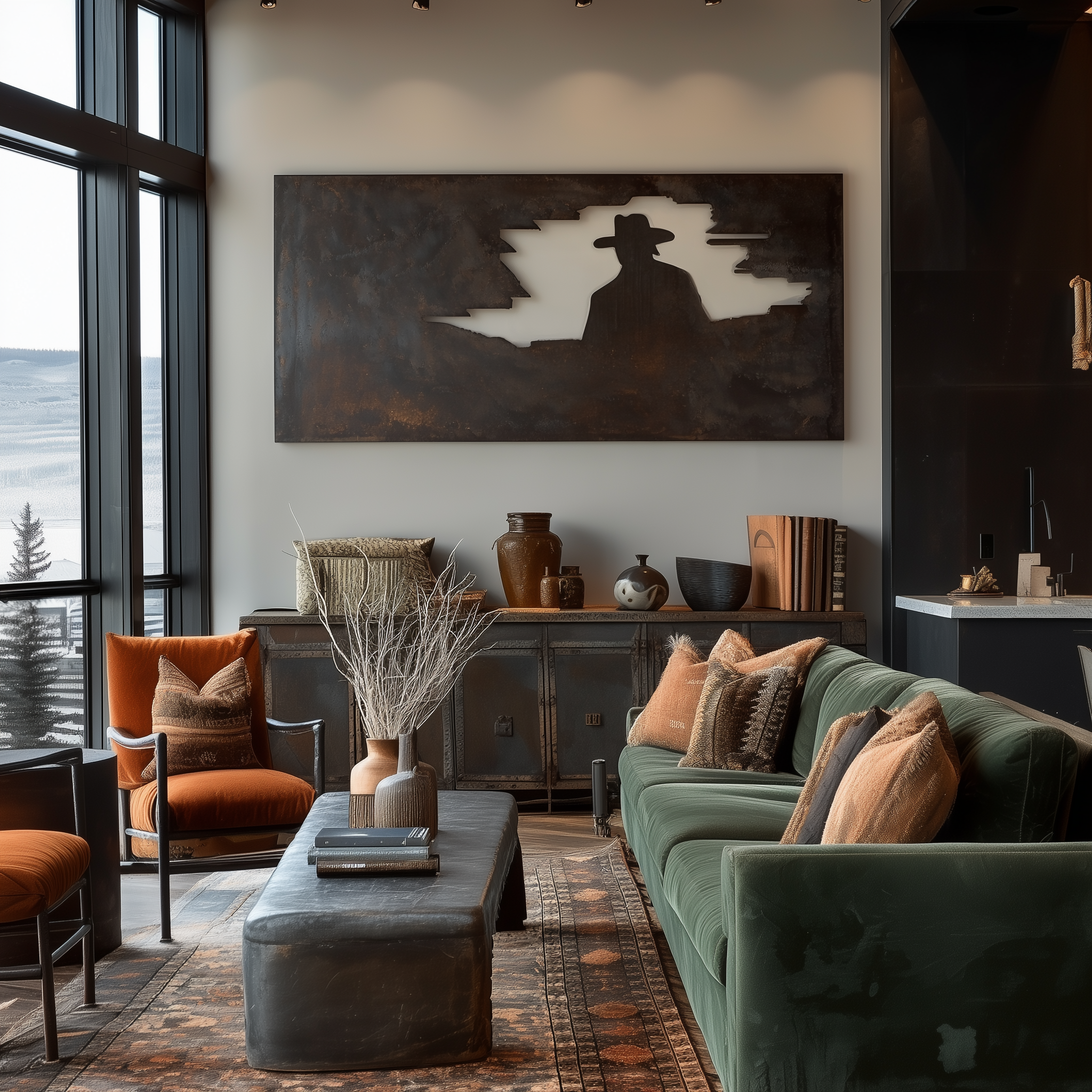 The Outlander - Metal Wall Art