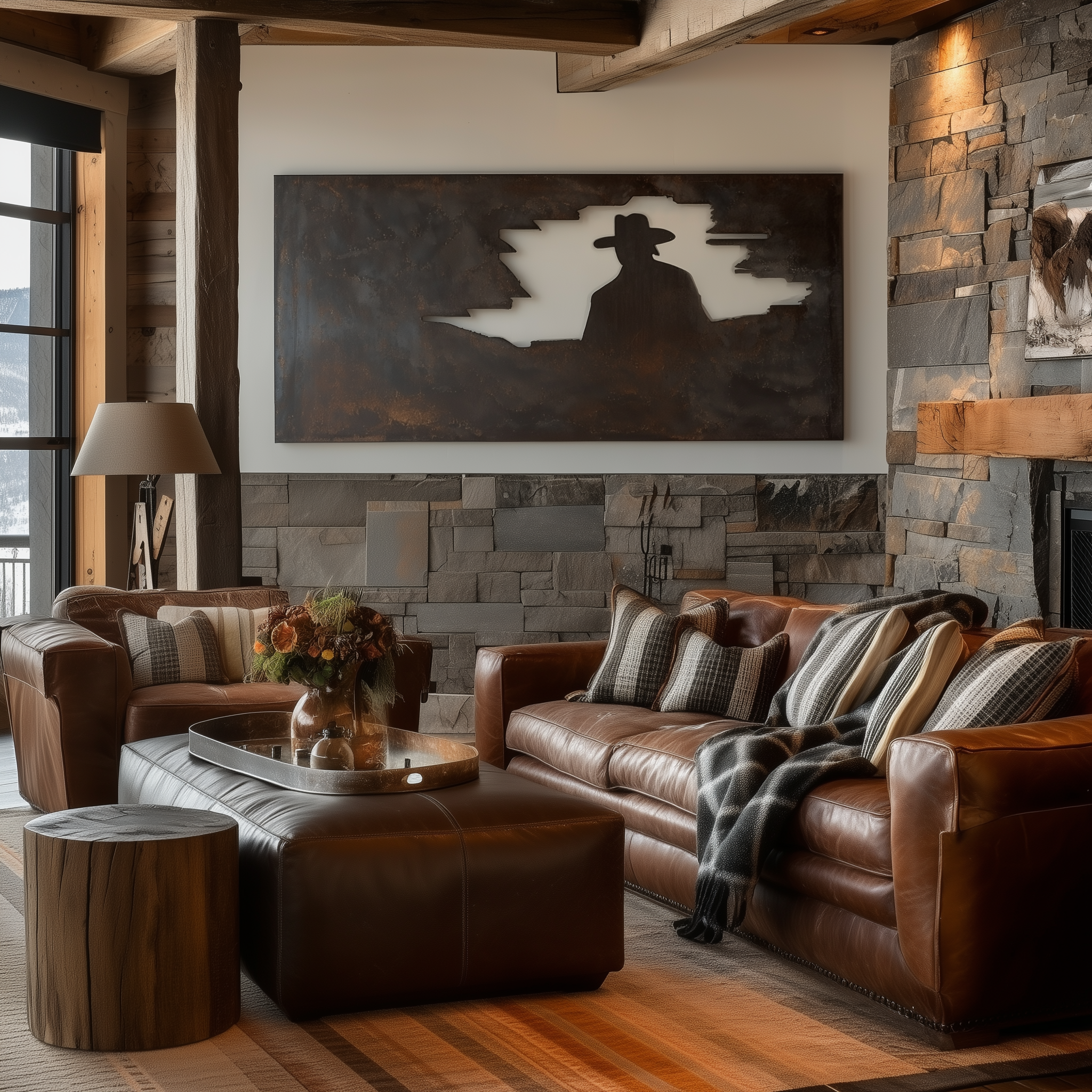 The Outlander - Metal Wall Art