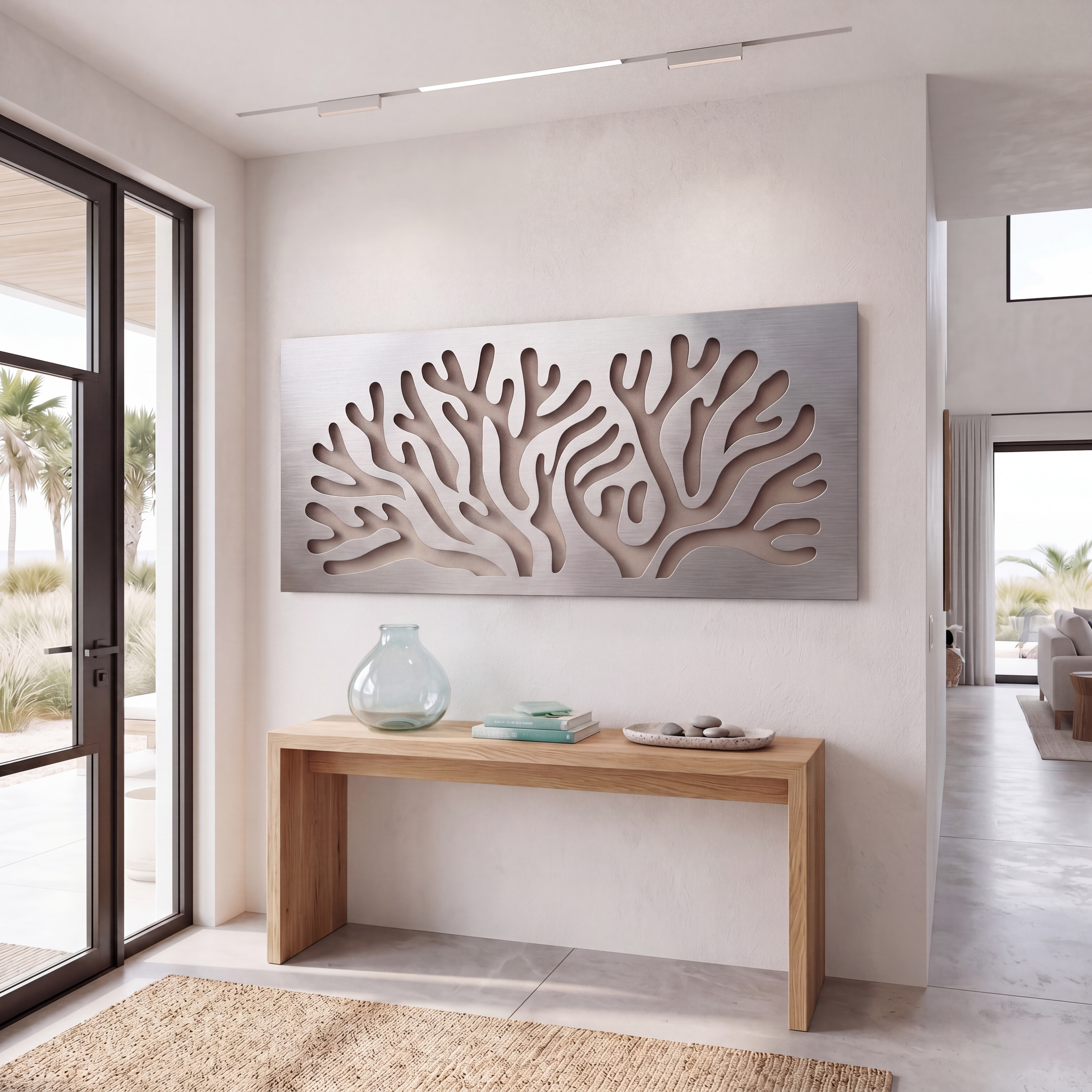 The Sea Branch - Metal Wall Art