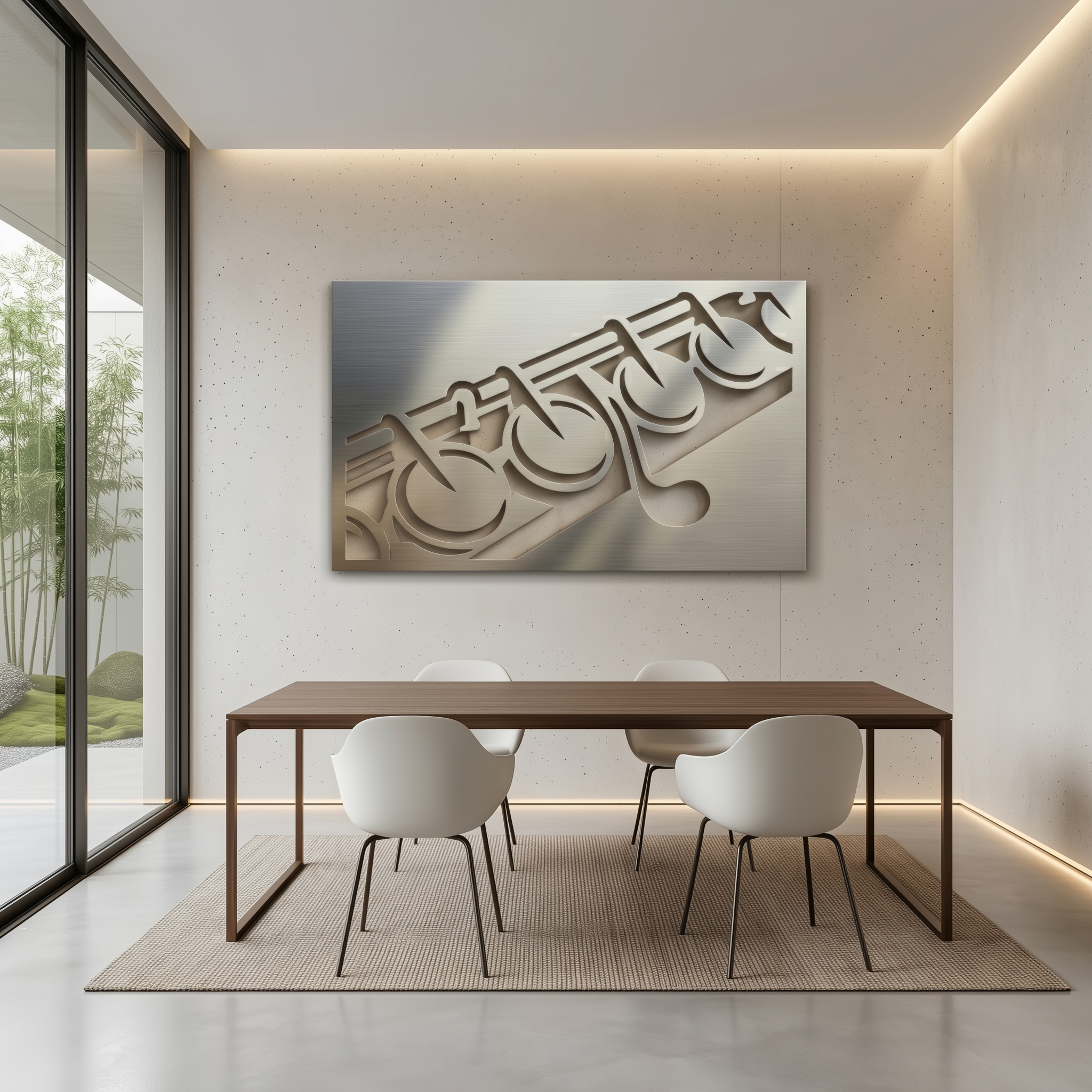 The Sonata in Steel - Metal Wall Art