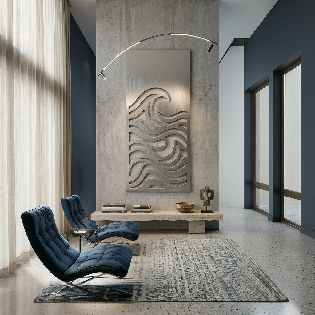 The Wave - Metal Wall Art