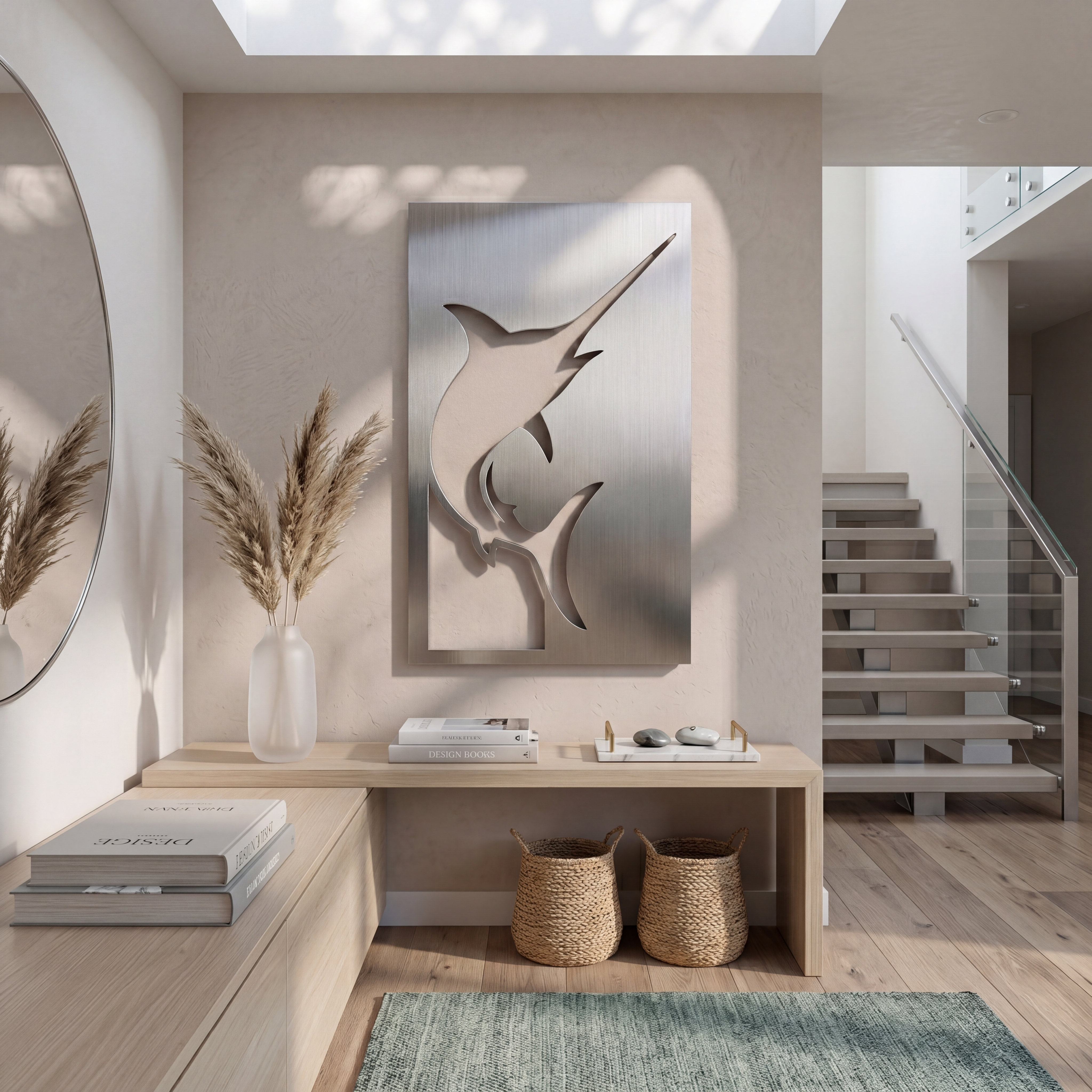 The Swordfish - Metal Wall Art