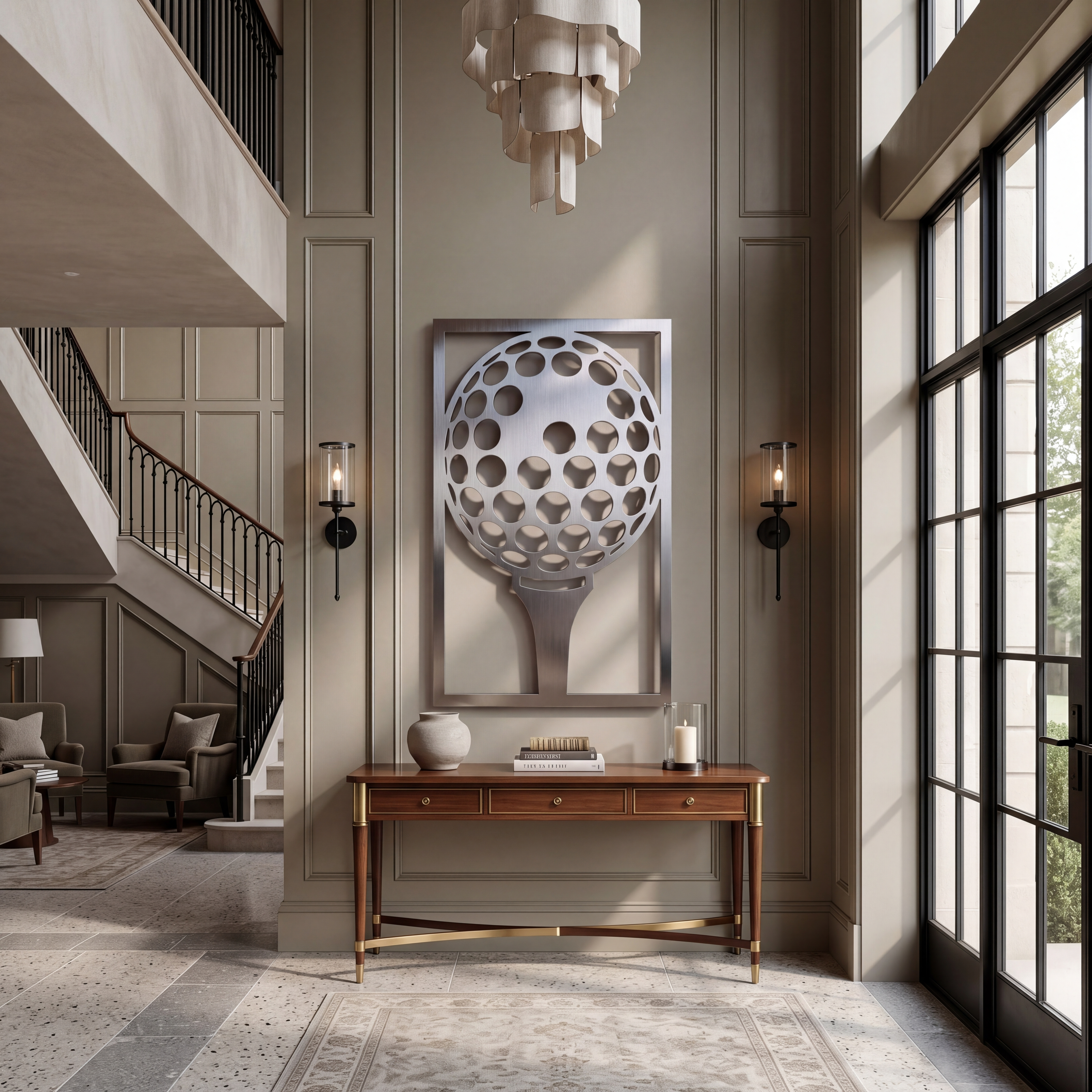 The Tee - Metal Wall Art