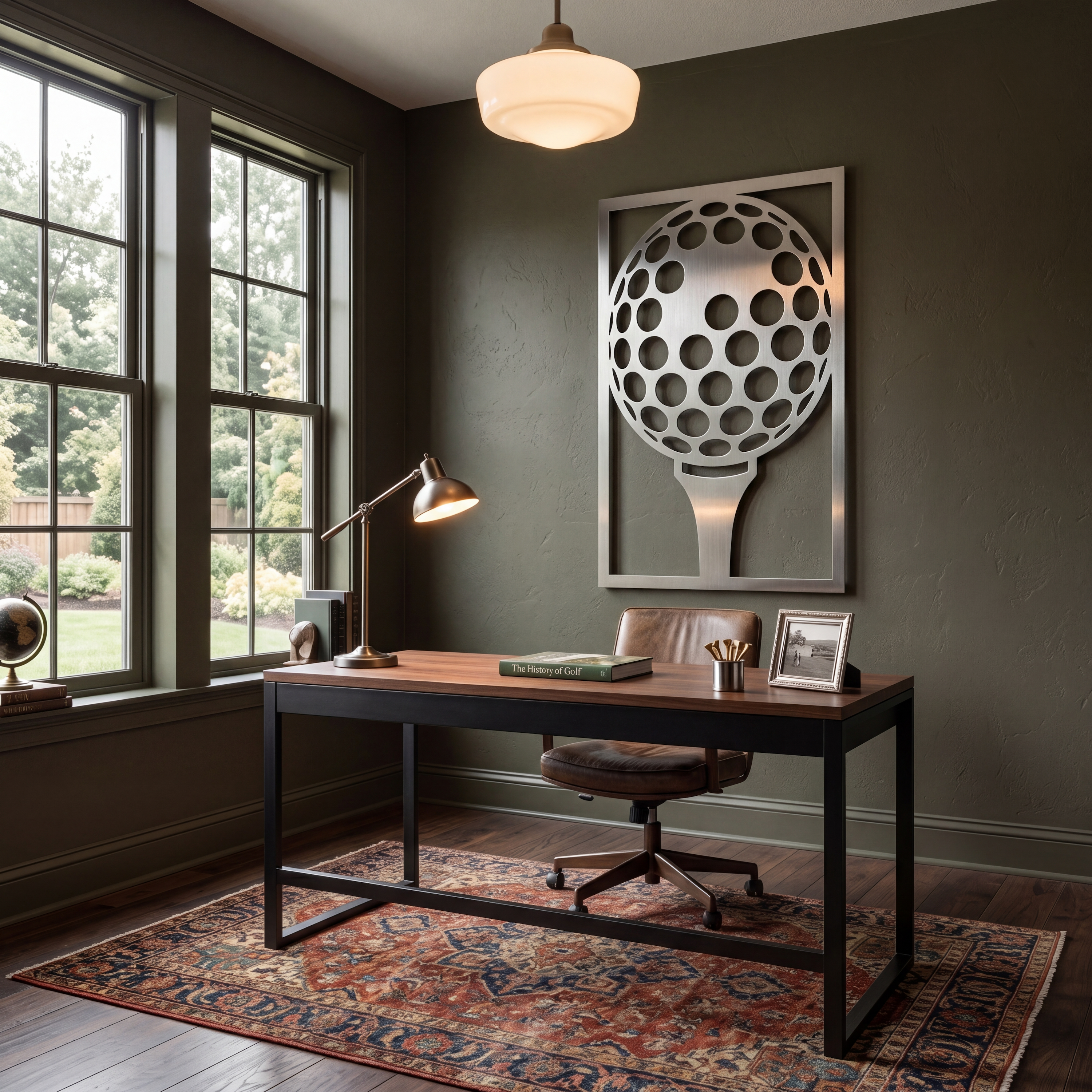 The Tee - Metal Wall Art