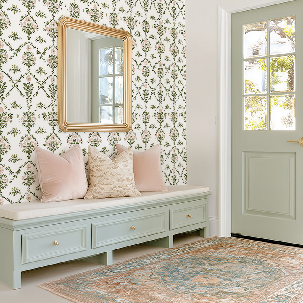 Timeless Trellis Wallpaper