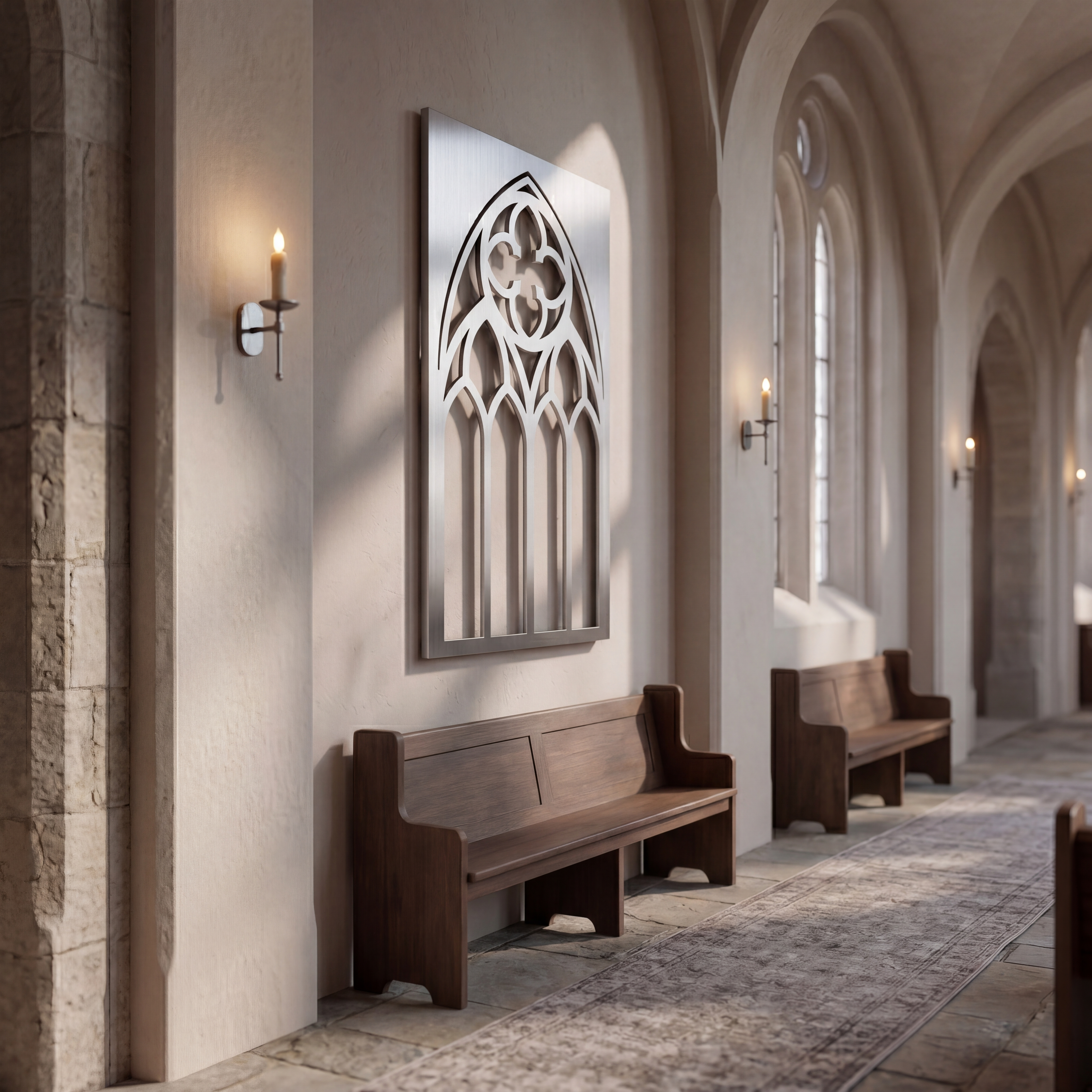 The Tracery - Metal Wall Art